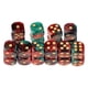 thumbnail image 1 of 2x de Dados de 6 Piezas: Dados de D6 de 16 Color Perla de Resina Premium, 10 Colores para Elegir yotijar Juego de dados translúcidos, 1 of 9