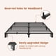 thumbnail image 5 of Base de Cama de Plataforma de Metal Resistente - Tamaño King, Perfil Bajo de 6 Pulgadas, Soporte de Listones de Acero, sin Ruido, No Se Necesita Box Spring, Fácil de Montar, Almacenamiento Debajo de, 5 of 23