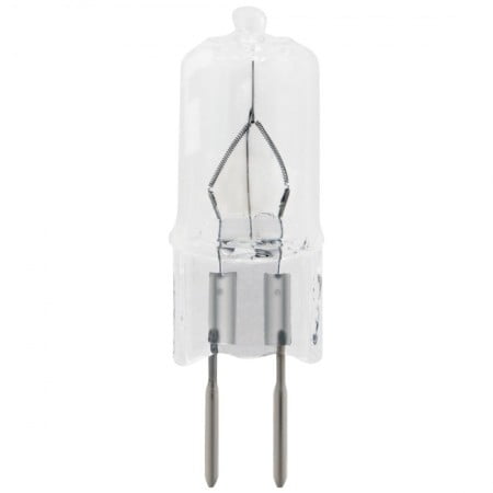 

5 PK-Standard 75W T4 Halogen 24V Bi-Pin GY6.35 Base Single Ended Clear JC Bulb (75T4Q/CL24/CH)