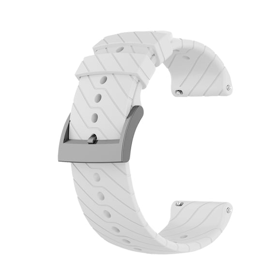 Matsuzay Reemplazo de correa de silicona suave para reloj inteligente , correa de para 9/9 Baro / Spartan Baro Sports Relojes inteligentes blanco