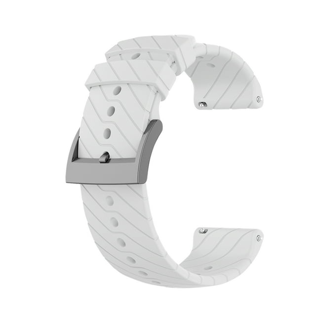 Matsuzay Reemplazo de correa de silicona suave para reloj inteligente , correa de para 9/9 Baro / Spartan Baro Sports Relojes inteligentes blanco