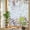 Brown, variant on Green Blue Eucalyptus Leaves Window Privacy Film Rainbow Static Cling Stain Glass Window Film for Glass Door, Decorative Sunroof Decal Sticker for Car Bathroom 17.7"x39.3" Summer Botanical Weeping