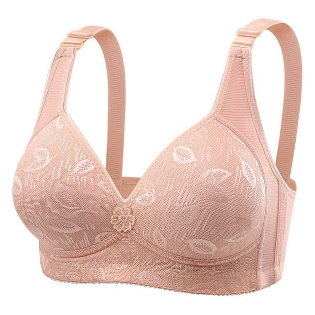 Posijego Wireless Bra for Women Everyday Bra Wireless Padded Bras Full Coverage No Underwire Breathable Bralettes