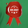 thumbnail image 3 of CafePress - A Product Of New Jersey T Shirt - Women's V-Neck Dark T-Shirt, 3 of 4