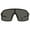 Matte Black, variant on Men's OO9462 Sutro S Rectangular Sunglasses, Polished Black/Prizm Ruby, 28 mm