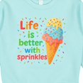 thumbnail image 3 of Inktastic Life is Better with Sprinkles Ice Cream Toddler Sweatshirt, 3 of 4