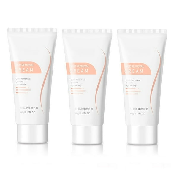 Hair Removal Cream, Sensitive Skin Hair Remover, Gentle Depilatory for Underarms Bikini Legs and Private Areas, Smooth Effective Mild formula for All Skin Types Safe and Easy Application