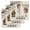 Brown Beige, variant on Sweet Home Kitchen Dish Towels for Drying Dishes Set of 3, Western Stars Bird Houses Country Vintage Waffle Weave Microfiber Hand Tea Bathroom Towels Quick Dry & Absorbent Towel 15.7x23.6
