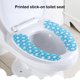 thumbnail image 3 of Billuyoard 2 fundas para inodoro, cojín para asiento, accesorios para el hogar, almohadilla cálida autoadhesiva de felpa para adultos, suministros para el Juegos de accesorios de baño Amarillo Billuyoard HA083850-05, 3 of 6