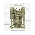 thumbnail image 4 of Gowoo Hydration 3L Tactical Hydration Backpack with Water Bladder Leak-Proof Military Daypack for Hiking, Running, Cycling, Camping, Hunting, Walking, Outdoor; Green Camo, 4 of 6