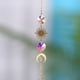 thumbnail image 1 of Colgante Atrapasol De Cristal SunCatcher Crystal Sun Moon Chandelier Colgante Prism Home Colgando Adorno Sywqhk Libre de BPA, 1 of 9