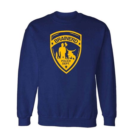 Brainerd Police Department - Fleece Sweatshirt (Medium, Navy)