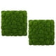 thumbnail image 2 of 2 piezas de alfombra de musgo artificial para decoración de pared con musgo sintético, 2 of 8