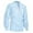 Light Blue*, variant on RUTAYY Men's Shirts Fall Winter Solid Color Bandage Long Sleeve Casual Blouse Daily Wear Classic Versatile Tops