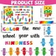 thumbnail image 2 of Set de decoración para tablones de anuncios, Crayon Color Kindness, 46 unidades, 2 of 7
