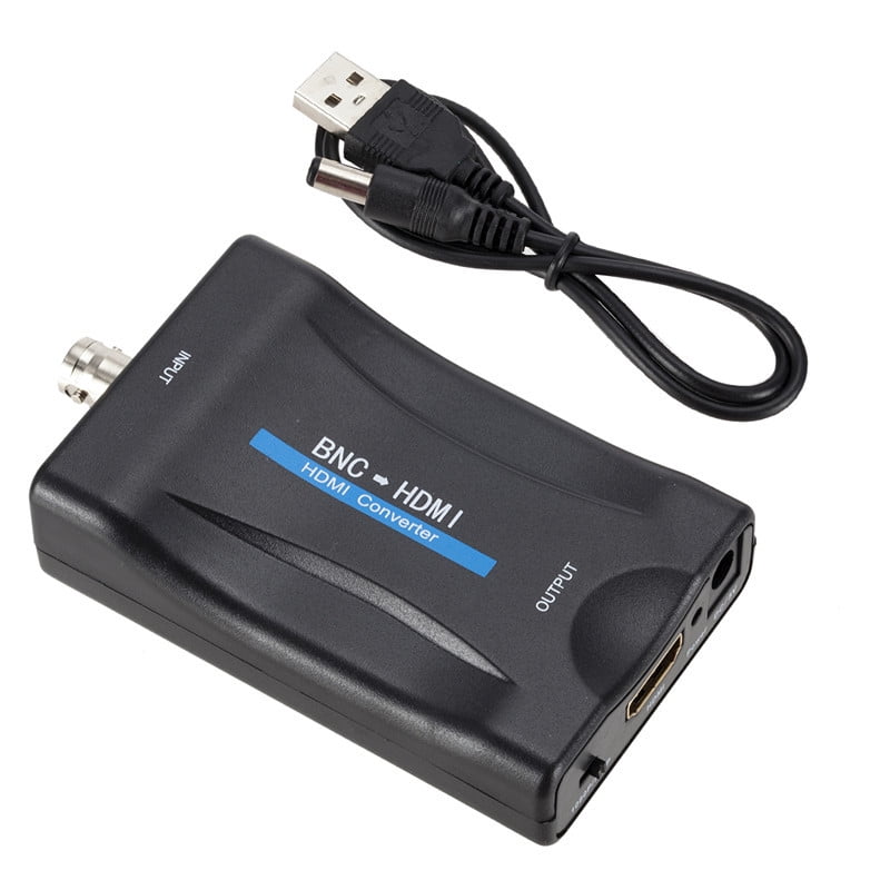 Coin laundry unused Buzz Wisremt BNC To HDMI Converter HD 1080P/720P Video Adapter Surveillance  Monitor Signal Converter - Walmart.com