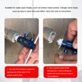 thumbnail image 4 of Herramienta Extracción Rosca Tubería Extractor Extracto () Azul, 4 of 9