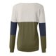 thumbnail image 4 of Moda Mujer O-cuello Camiseta de manga larga Verano Patchwork Blusa suelta Tops Fridja  hj669, 4 of 5