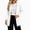 White, variant on Fleece Hooded Jackets for Women Casual Warm Open-Front Sweater Cardigans with Pockets Solid Long Sleeve Outerwear (S, Wine)