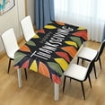 thumbnail image 6 of SKYSONIC 54"X54" Square Tablecloth with Happy Thanksgiving Prints, Anti-Wrinkle and Smooth Table Cloth for Kitchen/Home Wedding Decoration, 6 of 7
