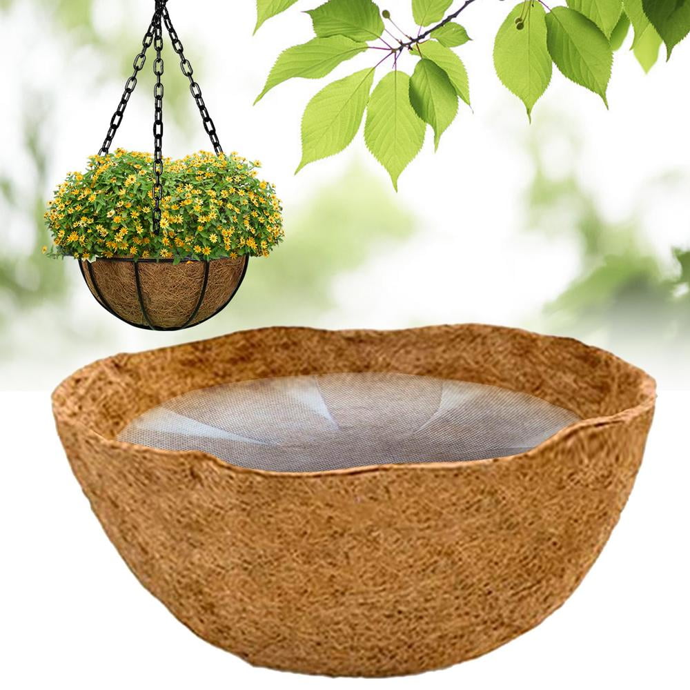 coir basket planter