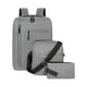 thumbnail image 1 of Mochila Pisexur de tres piezas para hombre, con carga USB, para ordenador portátil, de negocios, para estudiantes, para niños y estudiantes., 1 of 9