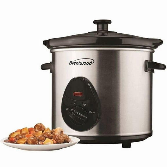 DDI 2353561 Slow Cookers - Silver, 3 qt. - Case of 2