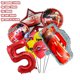 thumbnail image 3 of Decoración de cumpleaños de Disney Cars, decoración de dibujos animados, Rayo Mcqueen, platos de papel, servilletas, vasos, globos, suministros para eventos, Baby Shower, niños, 3 of 5