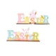 thumbnail image 4 of 2 decoraciones de Pascua de madera, carteles de mesa, suministros de de gnomo, escena de primavera, regalos decorativos, manualidades para el perfecl Decoraciones de Pascua, 4 of 8