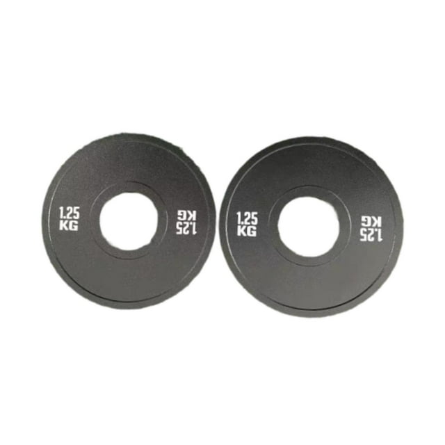 S SERENABLE 2 Pieces Fractional Plates Pieces Barbell Weights Easy to Attach Compact Gym Supplies for Micro Loading Beginners Bodybuilder