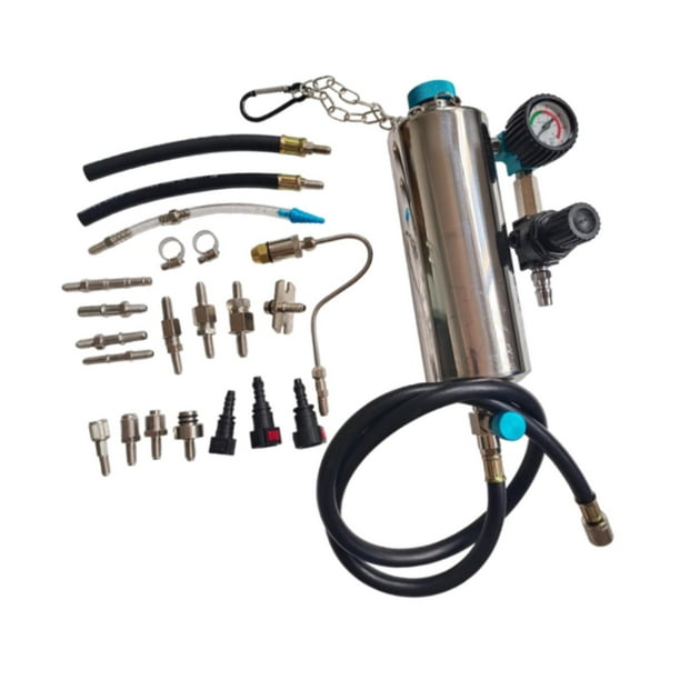 Kit de herramientas para la limpieza de sistemas de inyección de combustible
