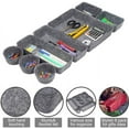 thumbnail image 3 of Nc56 8 Pieces, Desk Drawer Organizer, Filing System Made Of Felt, Drawer Organizer Office Felt, Desk Organizer Drawer Organizer, Desk Drawer Organizer Trays. (Gray), 3 of 7