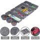 thumbnail image 3 of Caja de almacenamiento de fieltro - Gris Xemadio LL-2143-3, 3 of 7