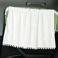 thumbnail image 6 of Herrnalise Car Privacy CurtainsCar Divider Curtains for Windows Car Privacy Curtains White Curtains for Car Windows Fixed by Suction Cups Detachable Wide for Sedan Windows, 6 of 8