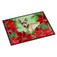 thumbnail image 1 of Carolines Treasures CK1328JMAT Thaï Ridgeback Poinsettas Tapis Intérieur Ou Extérieur, 24 x 36 Po., 1 of 4