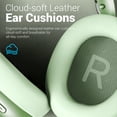 thumbnail image 5 of Mahipey Y01 Wireless Over-Ear Headphones with Active Noise Cancelling,Hi-Res Audio,48H Playtime,Foldable Design Bluetooth Headphones for iPhone/Samsung/Android/PC(Green), 5 of 10
