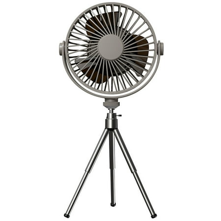 

Protable Desk Fan Cooling Fan chandelier with Light Strong Wind Computer Desktop Fan 360°Rotation Mini Personal Fan Remote control type hand-held Table Fan for Home Office Car Outdoor Travel