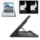 thumbnail image 5 of Laptop Cooler Cooling Pad Base USB 2 Fans Adjustable Angle Mounts for Notebook(Black), 5 of 5