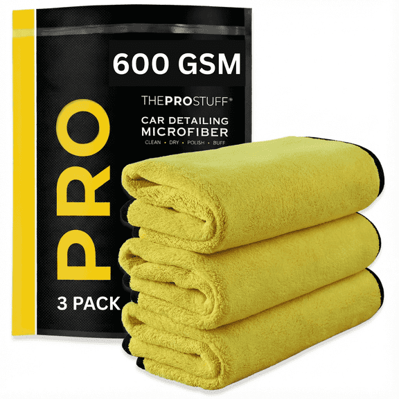 Car Detailing Towels - 3 Pack