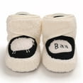 thumbnail image 6 of Zwiiyzr Unisex Baby First Walking Shoes 0-12 Months Infant Snow Booties Winter Toddler Boys Girls Fleece Soft Soled Shoes Booties Black, 6 of 9