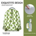 thumbnail image 5 of Kiwi Fruit Print Backpack - Stylish & Durable Laptop Bag for School, College & Work, Lightweight with Padded Straps, Spacious Compartments, Trendy Green Aesthetic,Fashionable Everyday Bookbag, 5 of 6