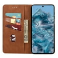 thumbnail image 6 of TECH CIRCLE for Google Pixel 8 Pro Wallet Case,Ultra Thin Premium PU Leather Magnetic Closure Card Slots TPU Bumper Shockproof  Absorbing Flip Kickstand Phone Cover for Google Pixel 8 Pro 6.7",Brown, 6 of 9