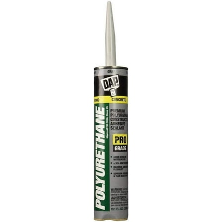 Dap 18814 18 Pack 10.1 oz. Premium Polyurethane Construction Adhesive Sealant, Gray