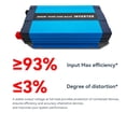 thumbnail image 3 of 3000W Pure Sine Wave Pure Copper Inverter For Home Appliance Full PowerOutput ,Safety Design, 3 of 6