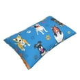 thumbnail image 3 of Balery Cute Dogs Bedding Queen Pillow Cases - Envelope Closure - Soft Brushed Microfiber Fabric - Shrinkage and Fade Resistant Pillow Cases-, 3 of 9