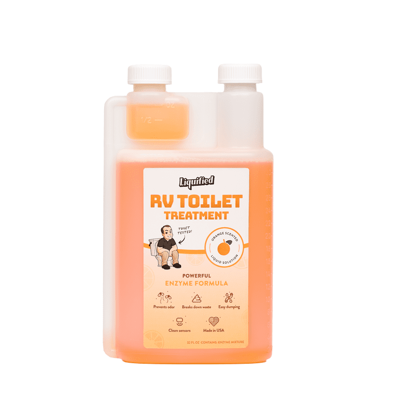 2 pack) Liquified RV Toilets Treatment, Black Holding Tank