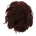 thumbnail image 1 of ColoMX Peluca corta rizada unisex: cabello sintético de aspecto natural para hombres y mujeres - Peluca de cosplay realista - Accesorios para disfraces, 1 of 8