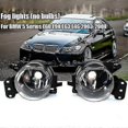 thumbnail image 2 of Pair M Sport Package Front Bumper Fog Lights Shell Cover Without Bulb For -bmw E60 E90 E92 E93 M-te, 2 of 5