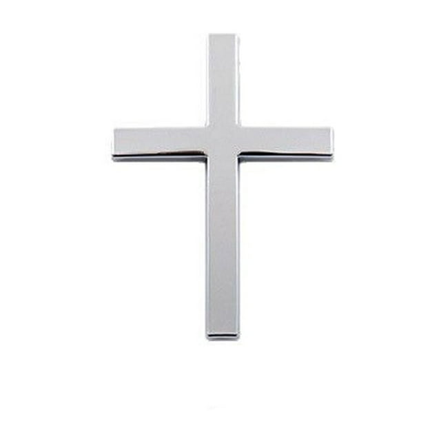 EGNMCR Metal Christ Badge Stickers Automotive Metal Stickers Three-dimensional Labels Scratch Stickers Rear Stickers Personalized Body Decorations ccar sticker