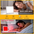 thumbnail image 4 of Lámpara de terapia de luz solar DABLEIBEN de 10000 lux LED con luz roja, 4 of 8